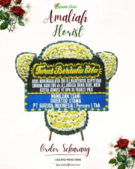 Papan Bunga Duka Baros Jaya